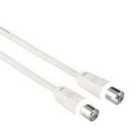 Hama Antenna Cable Coaxial Male Plug - Coaxial Female Jack, 5 m, 75 dB (00042963)